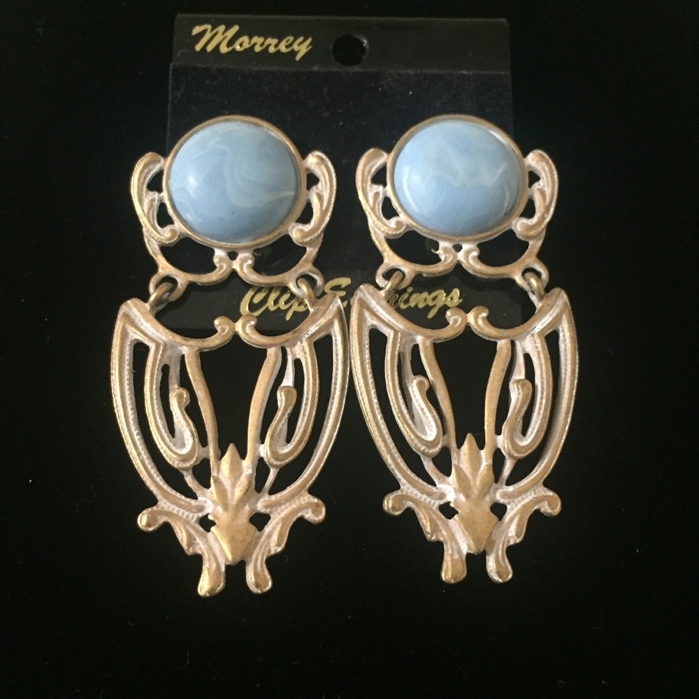 Vintage Style Morrey Earrings - Picture 1 of 3